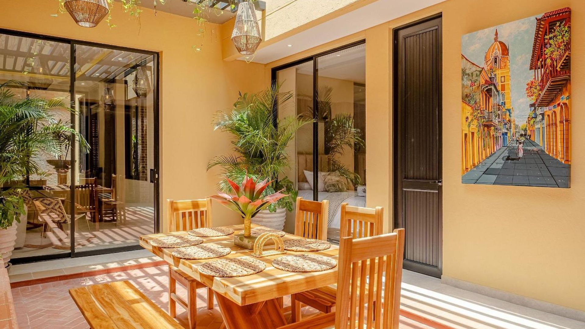 Сasa de vacaciones Casa Maguey – Refugio Tropical En El Centro De *