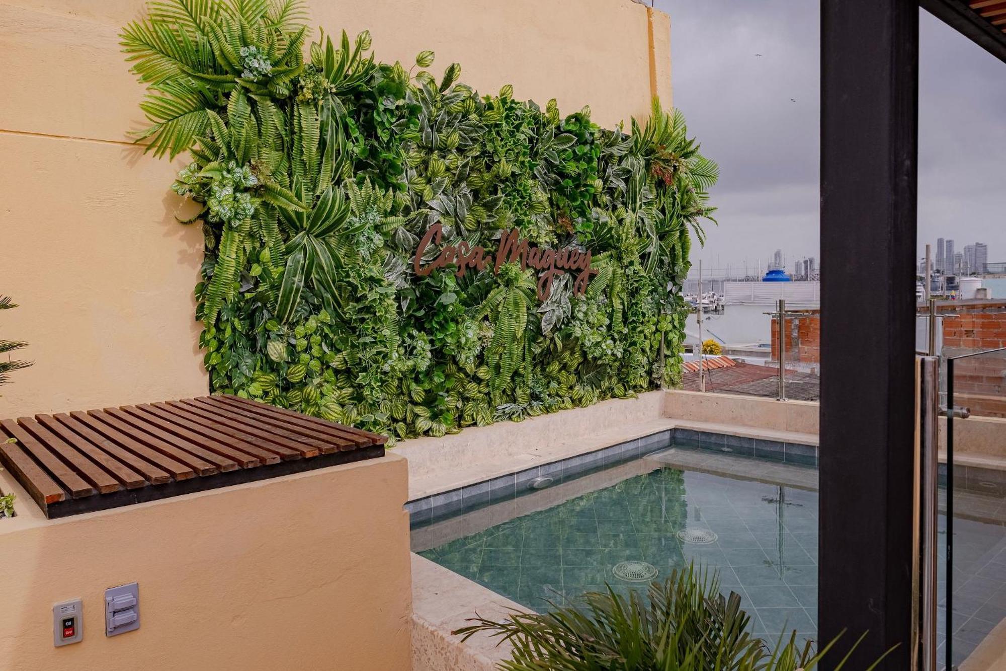 Casa Maguey – Refugio Tropical En El Centro De Сasa de vacaciones Cartagena